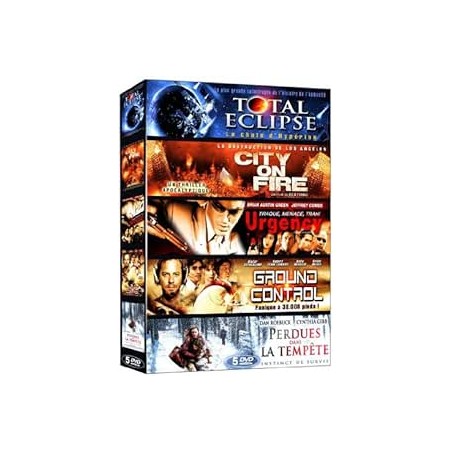 DVD Total Eclipse / City on Fire / Urgency / Ground Control /Perdues dans la Tempête