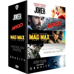 DVD joker ,argo, mad max, american sniper, gravity