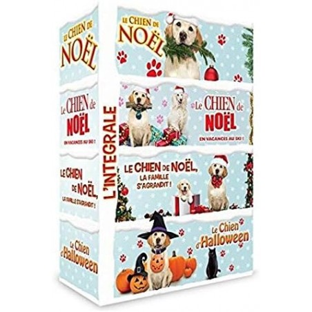 DVD Le chien de Noël + Le chien de noël en vacances + la Famille s'agrandit + Le Chien d'halloween