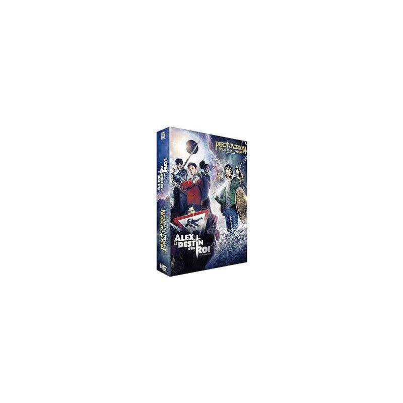 DVD Percy Jackson Le Voleur de Foudre + Alex Le Destin d'un Roi