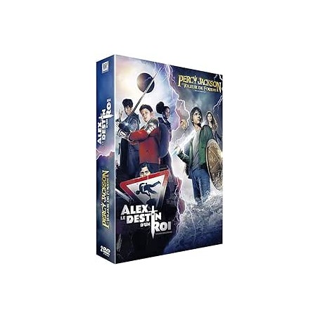 DVD Percy Jackson Le Voleur de Foudre + Alex Le Destin d'un Roi