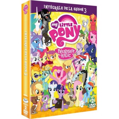 DVD My Little Pony (Les amies C'est Magique-Intégrale de la Saison 3)