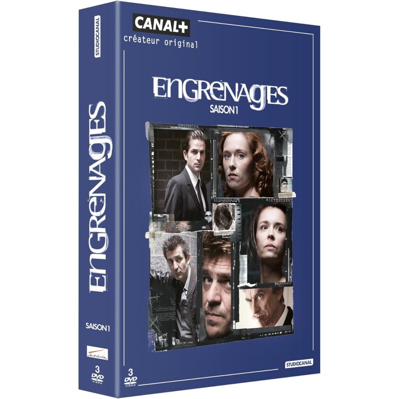 DVD Engrenages (Coffret saison 1- 3 DVD)