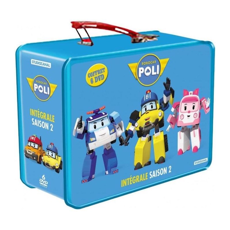 DVD Robocar Poli (coffret valise en métal)