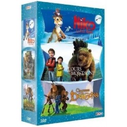 DVD Niko + l'ours Montagne + Chasseurs de Dragons (coffret animation)