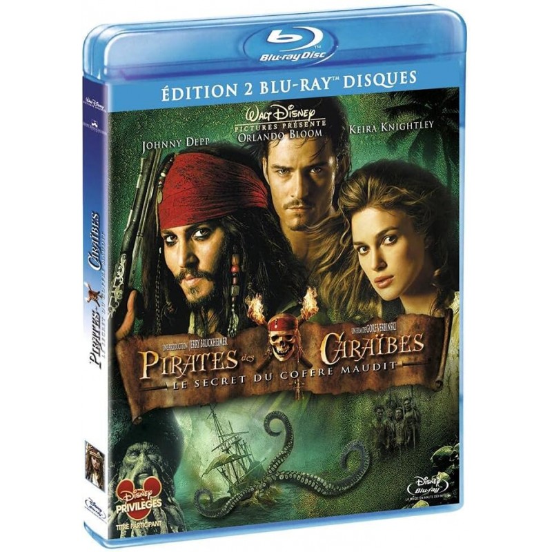 Blu Ray Pirates des Caraïbes : Le Secret du Coffre maudit