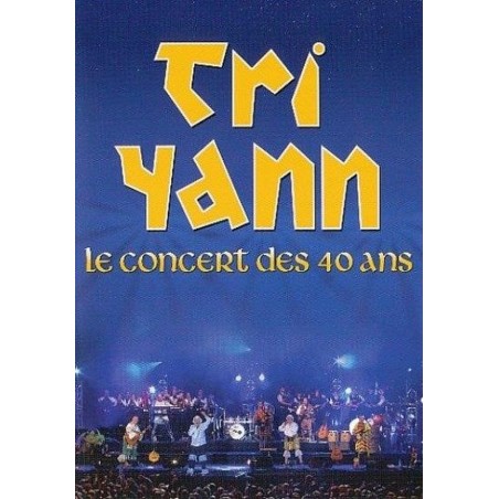 DVD Tri Yann Live 40ème Anniversaire