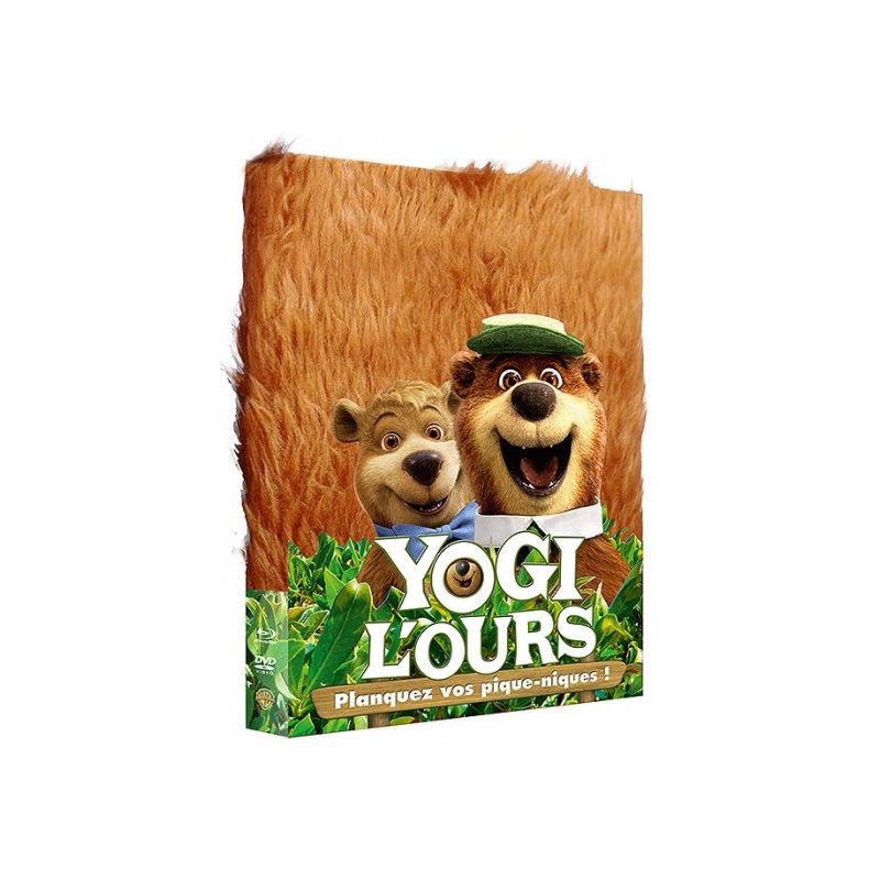 DVD Yogi l'ours (coffret en peluche)