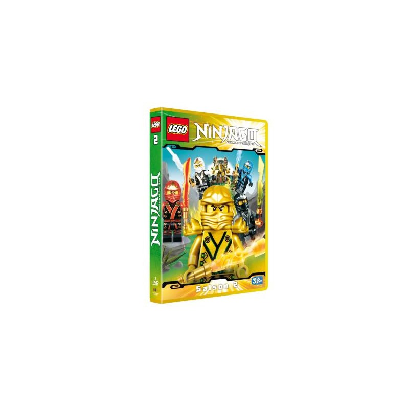 DVD Lego Ninjago - Les Maîtres du Spinjitzu - Saison 2