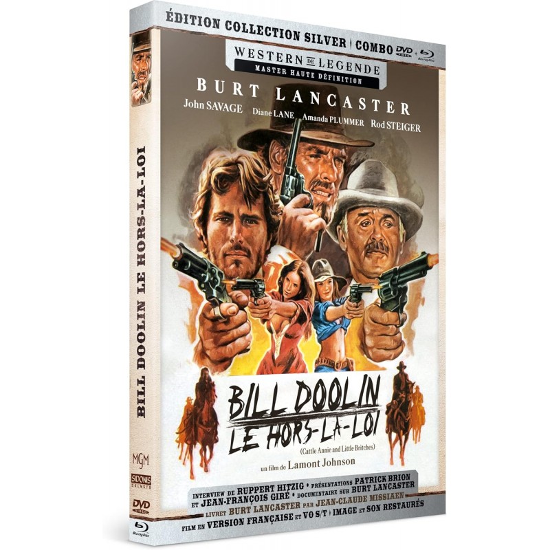 Blu Ray Bill Doolin Le Hors-la-Loi (Édition Collection Silver Blu-Ray + DVD)