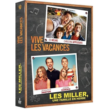 DVD Vive Les Vacances + Les Miller, Une Famille en Herbe