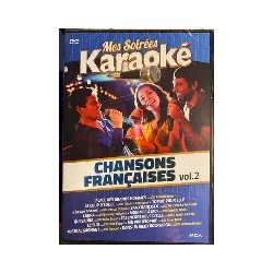 DVD MES SOIREES KARAOKE - CHANSONS FRANCAISES VOL 2
