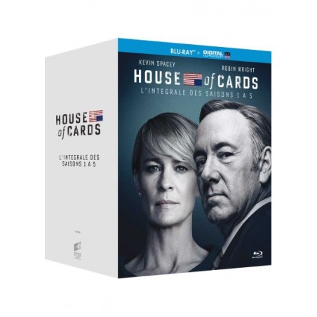 Blu Ray House of cards intégrale saisons 1 à 5