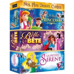 DVD nos plus beaux contes (la petite princesse + 2 films)