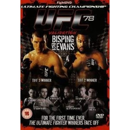 DVD UFC 78 : Validation