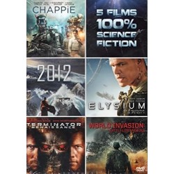 DVD 5 films 100 % Science-Fiction en coffret DVD