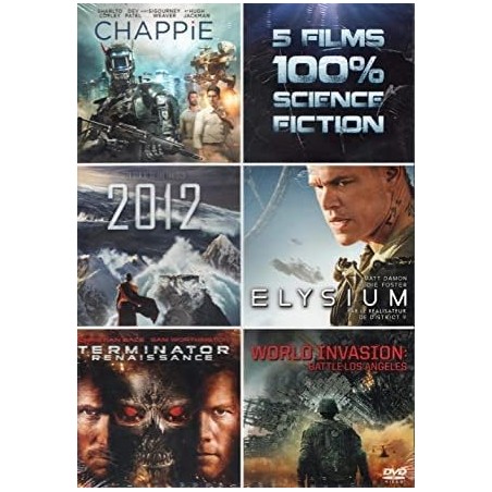 DVD 5 films 100 % Science-Fiction en coffret DVD