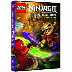 DVD Lego Ninjago, Les maîtres du Spinjitzu-Saison 4 Le Tournoi des éléments-Partie 1