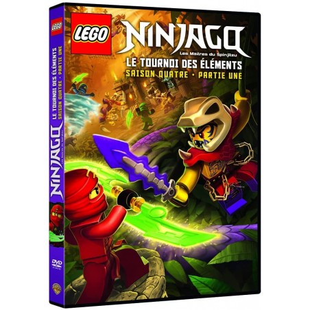 DVD Lego Ninjago, Les maîtres du Spinjitzu-Saison 4 Le Tournoi des éléments-Partie 1