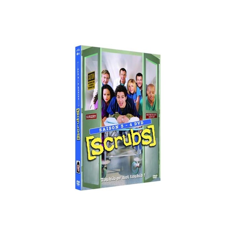 DVD Scrubs : L'intégrale saison 3 en coffret 4 DVD