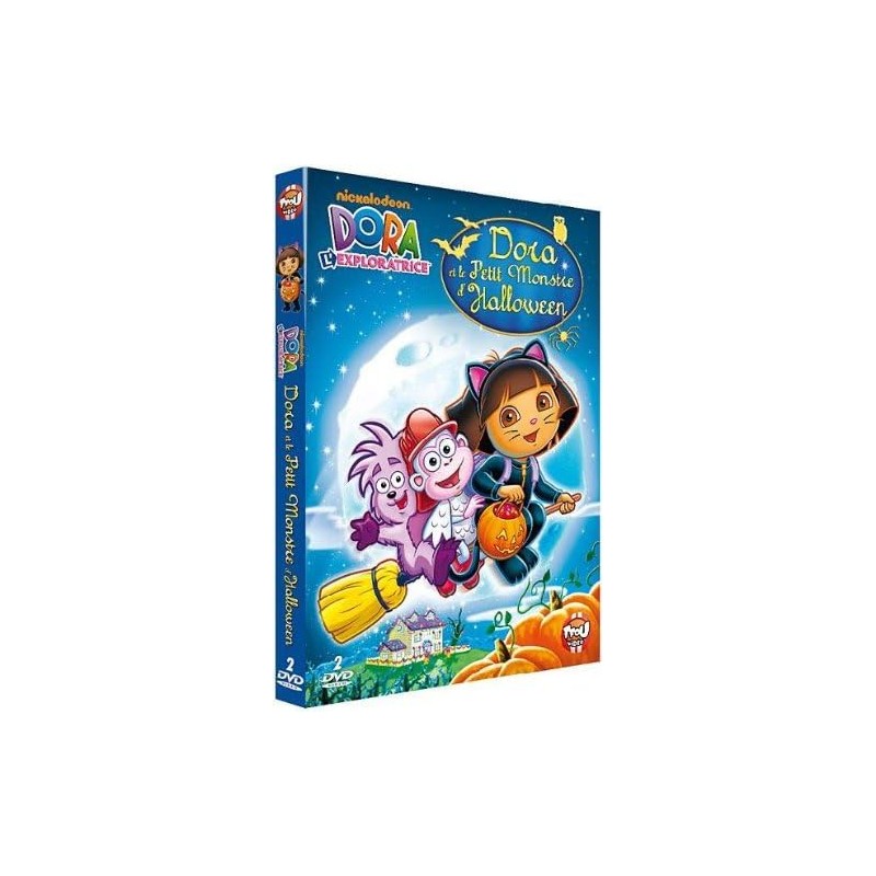 DVD Dora l'exploratrice et Le Petit Monstre d'halloween (coffret avec goodies)