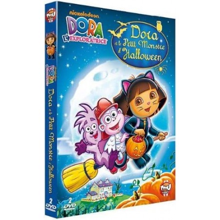 DVD Dora l'exploratrice et Le Petit Monstre d'halloween (coffret avec goodies)