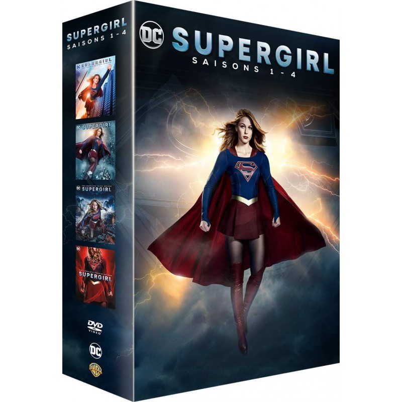 DVD Supergirl-Saisons 1-4 en coffret 20 DVD