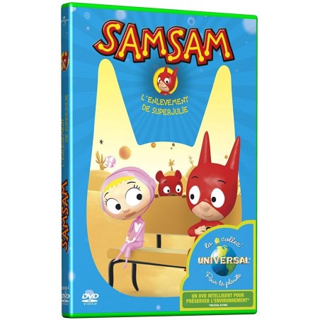 DVD SamSam 4 (L'enlèvement de SuperJulie)