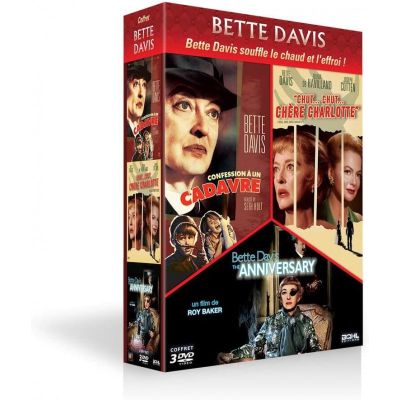 DVD Bette Davis en coffret 3 DVD (BQHL)