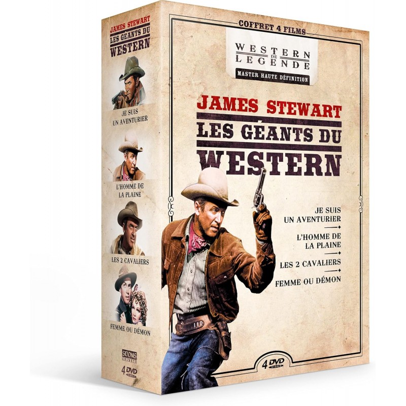 DVD James Stewart n°2 (Coffret westerns)