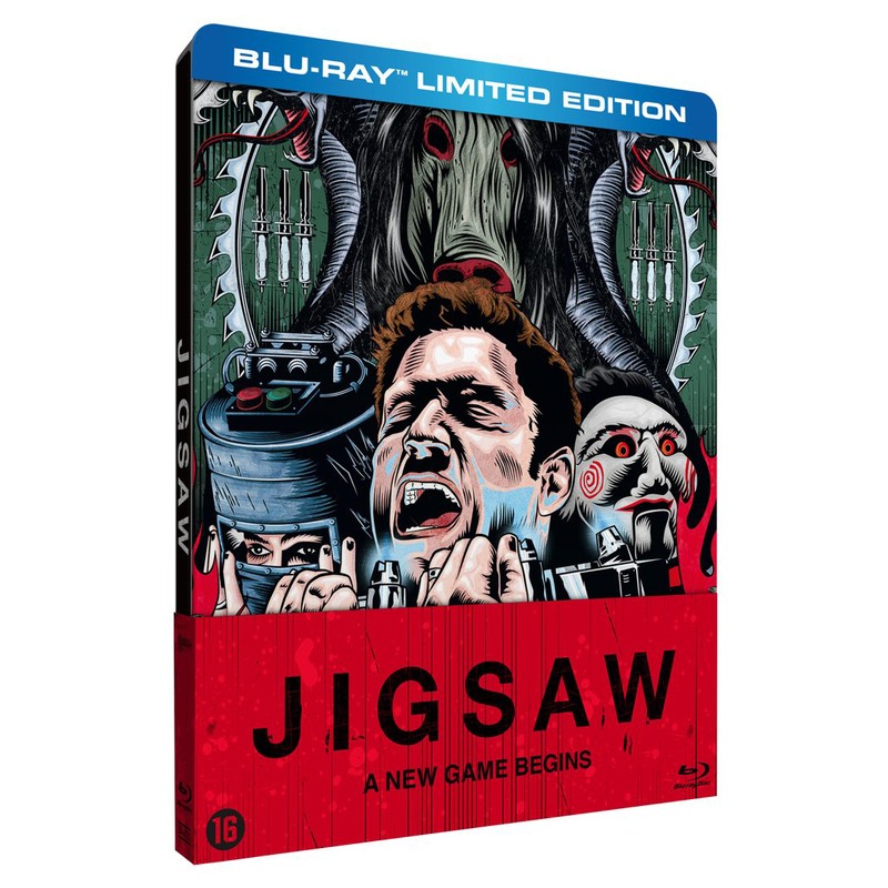 Blu Ray Jigsaw a new game begins (Steelbook)