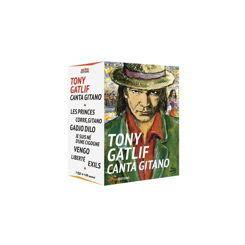 Accueil Tony Gatlif Canta Gitano (coffret 7 films + livret + CD)