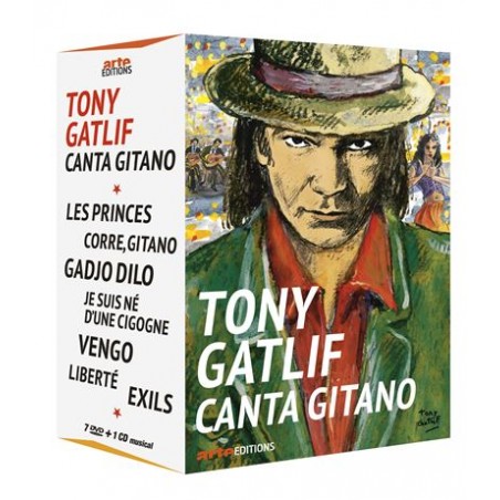 Accueil Tony Gatlif Canta Gitano (coffret 7 films + livret + CD)