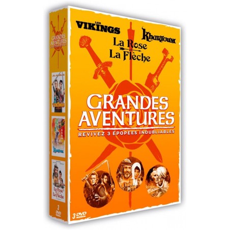 Accueil Grandes Aventures (3 DVD)