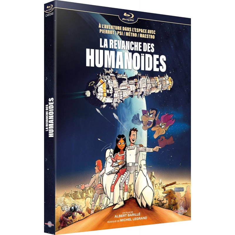 Blu Ray La revanche des humanoïdes (Carlotta)