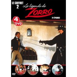 Accueil Zorro (coffret la légende de Zorro,24 épisodes)