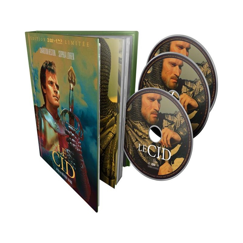 Blu Ray Le CID (Combo Blu-Ray + DVD Digibook -Édition Limitée)