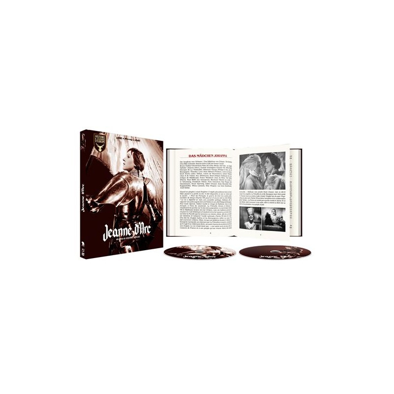 Blu Ray Jeanne d'arc (Édition Collector Blu-Ray + DVD + Livre)