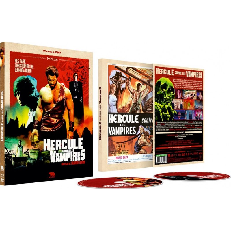 Blu Ray Hercule Contre Les Vampires (Combo Blu-Ray + DVD)