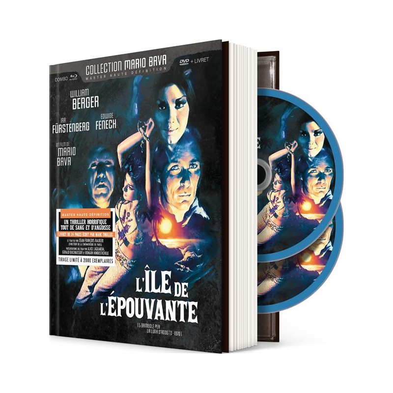 Blu Ray L'Ile de l'épouvante (Digibook Combo Blu-Ray + DVD + Livret Édition Limitée)