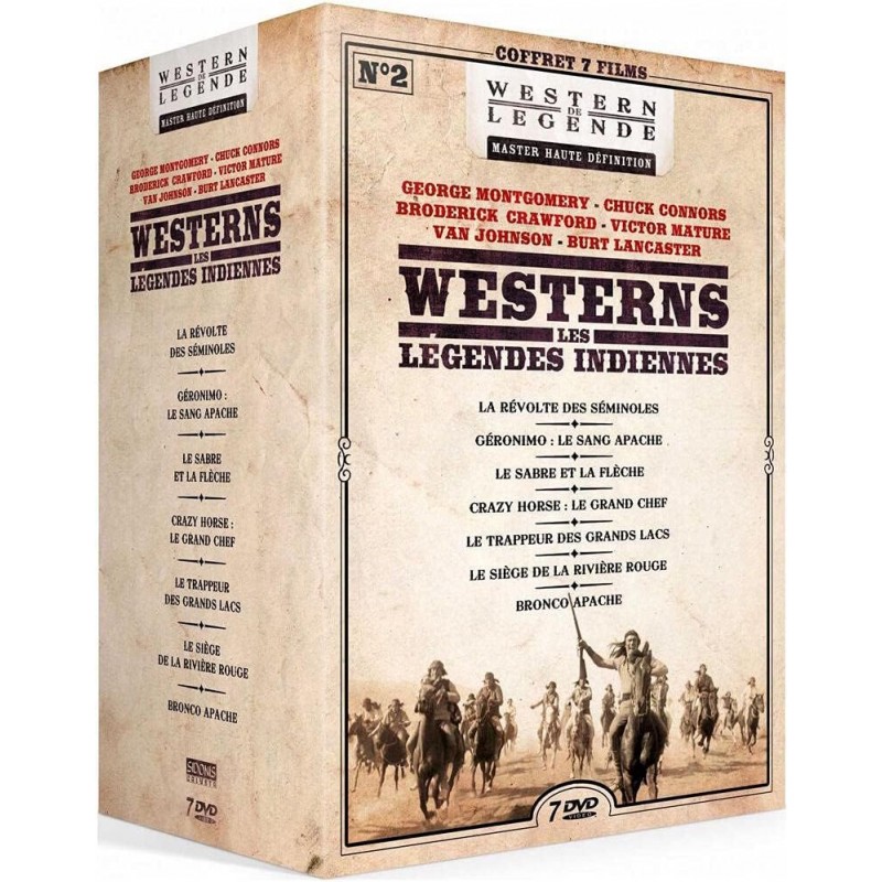 Accueil Westerns-Légendes Indiennes (Coffret 7 Films)