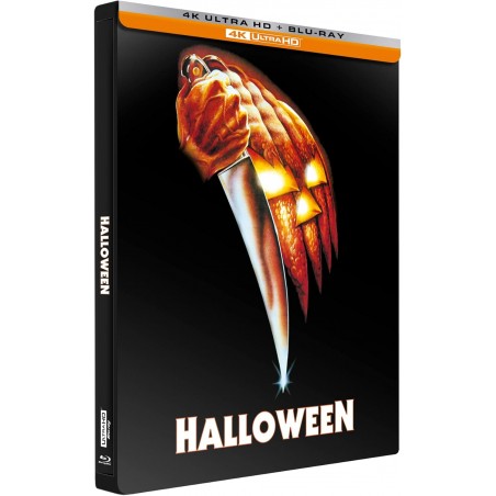 Blu Ray Halloween-La Nuit des Masques (4K Ultra HD + Blu-Ray-Boîtier SteelBook limité)