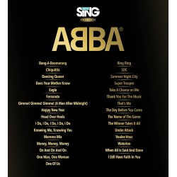 Jeux Vidéo Let’s Sing Presents ABBA