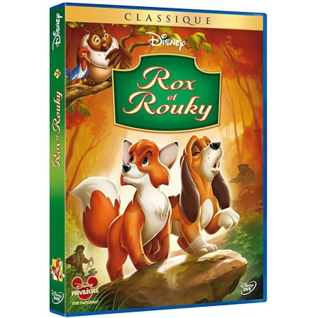 DVD Disney ROX ET ROUKY