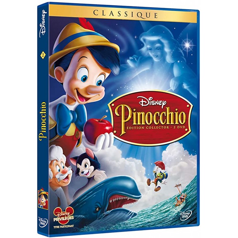 DVD Disney pinocchio