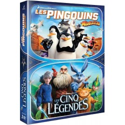 Dessins animés les pingouins + les cinq légendes