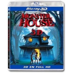 BLU-RAY 3D monster house 3D