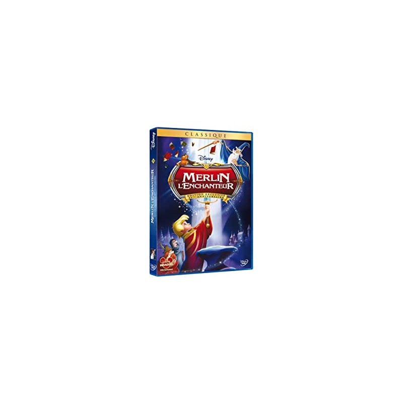 DVD Disney Merlin de l'enchanteur