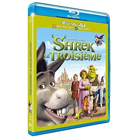 Blu Ray Shrek le Troixième 3D