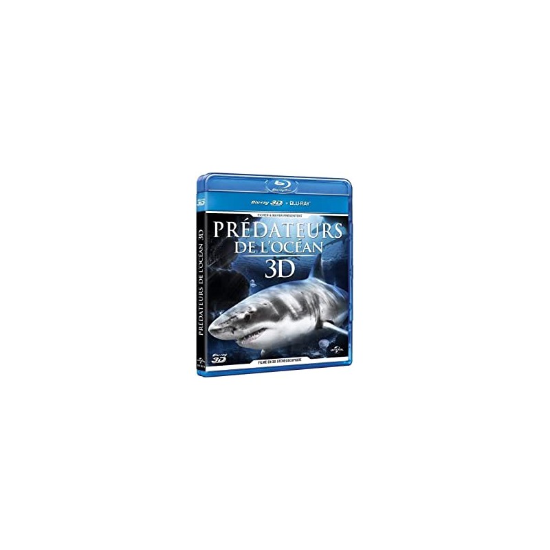 Blu Ray prédateurs de l'océan 3D